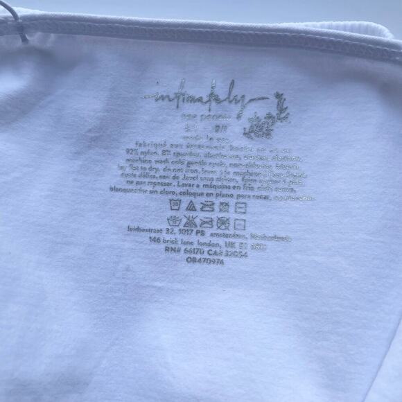 Free People Intimately Brami Skinny Strap Seamless White Size XS/Small - Picture 7 of 7